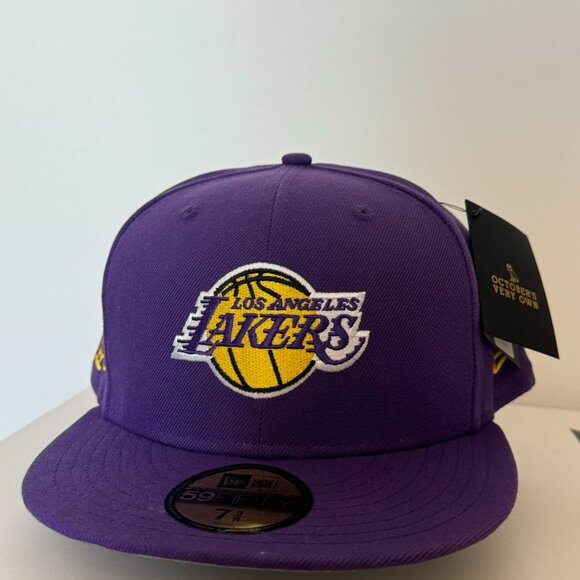 OVO x Los Angeles Lakers 59FIFTY Fitted Hat – OCTOBER'S VERY OWN OVO DRAKE - Picture 2 of 7